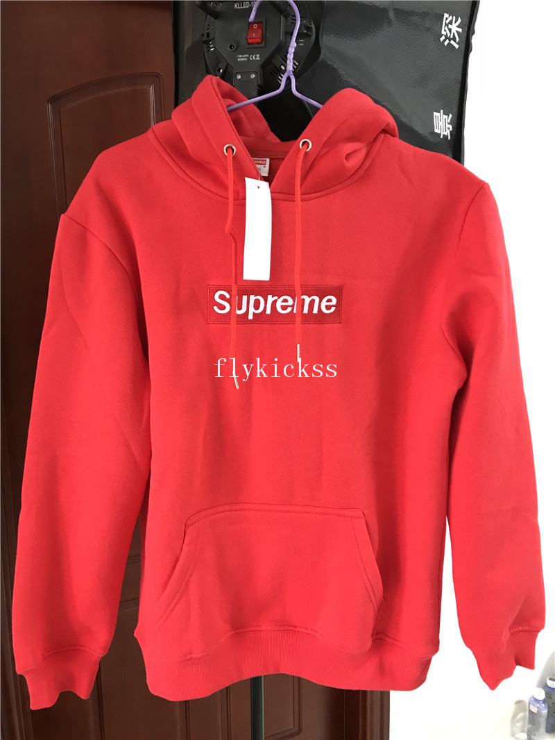 Red Supreme Hoodie